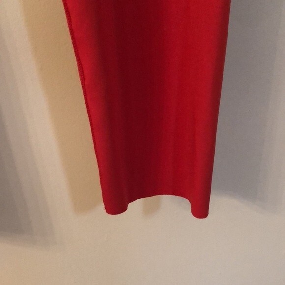 BIRDIEBEE SIZE XL RED HIGH WAIST 7/8 LEGGINGS BELLA TWINS DIVAS - Picture 5 of 8